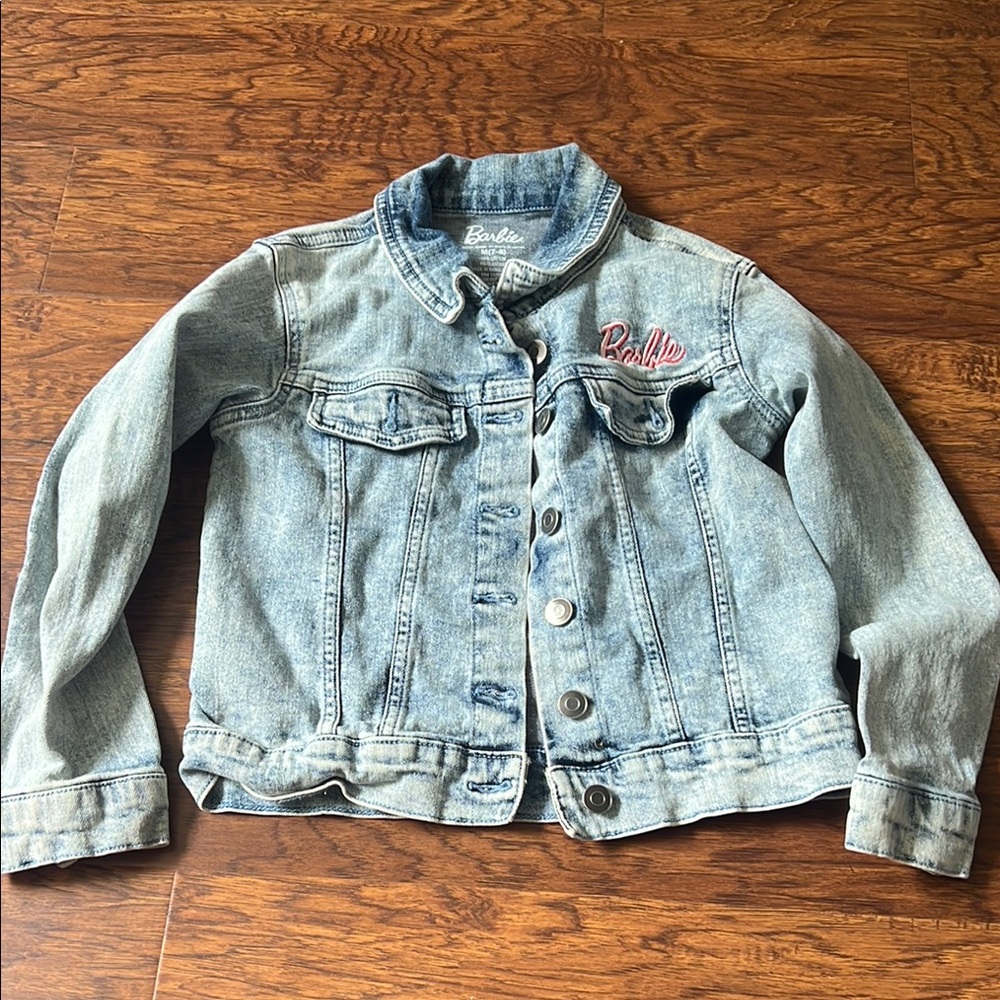 Barbie Kids Jean Jacket - Light Blue girls size 7-8